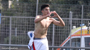 Catania-Arezzo 2-0 campionato Berretti ottavi di finale