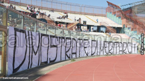 Catania-Juve Stabia 1-0, i tifosi
