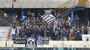 Catania-Cavese 4-0, i tifosi · Catania - Cavese