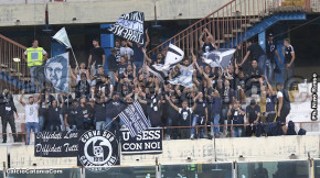 Catania-Cavese 4-0, i tifosi · Catania - Cavese