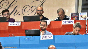 Catania-Cavese 4-0, i tifosi · Catania - Cavese