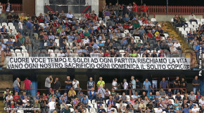 Catania-Cavese 4-0, i tifosi · Catania - Cavese