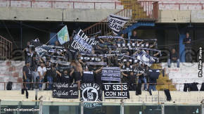 Catania-Cavese 4-0, i tifosi · Catania - Cavese