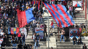 Reggina-Catania 3-0, i tifosi