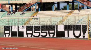 Catania-Trapani 2-2 playoff, i tifosi · Catania - Trapani