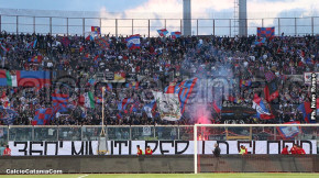 Catania-Trapani 2-2 playoff, i tifosi · Catania - Trapani