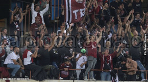 Catania-Trapani 2-2 playoff, i tifosi · Catania - Trapani