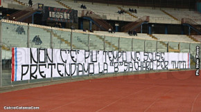 Catania-Reggina 1-0, i tifosi