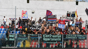 Vibonese-Catania 5-0, i tifosi