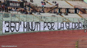 Catania-Trapani 2-2 playoff, i tifosi · Catania - Trapani