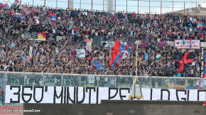 Catania-Trapani 2-2 playoff, i tifosi · Catania - Trapani