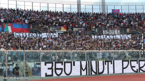 Catania-Trapani 2-2 playoff, i tifosi · Catania - Trapani