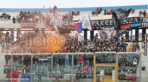 Catania-Casertana 1-2, i tifosi