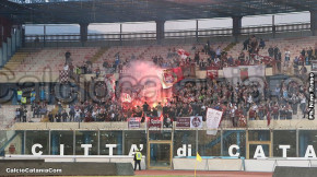 Catania-Trapani 2-2 playoff, i tifosi · Catania - Trapani