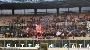 Catania-Trapani 2-2 playoff, i tifosi · Catania - Trapani