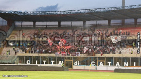 Catania-Trapani 2-2 playoff, i tifosi · Catania - Trapani