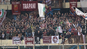Catania-Trapani 2-2 playoff, i tifosi · Catania - Trapani