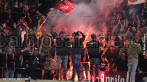 Catania-Trapani 2-2 playoff, i tifosi · Catania - Trapani