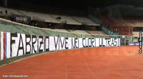 Catania-Rende 1-0, i tifosi