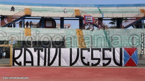 Catania-Viterbese Castrense 1-0, i tifosi