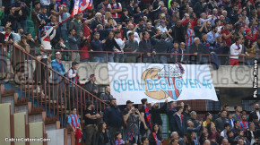 Catania-Trapani 2-2 playoff, i tifosi · Catania - Trapani