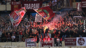 Catania-Trapani 2-2 playoff, i tifosi · Catania - Trapani