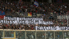 Catania-Trapani 2-2 playoff, i tifosi · Catania - Trapani