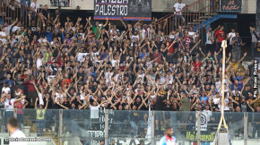 Catania-Cavese 4-0, i tifosi · Catania - Cavese