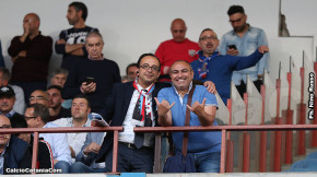 Catania-Trapani 2-2 playoff, i tifosi · Catania - Trapani