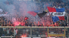 Catania-Trapani 2-2 playoff, i tifosi · Catania - Trapani