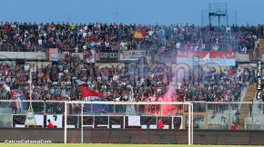 Catania-Trapani 2-2 playoff, i tifosi · Catania - Trapani