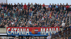 Catania-Trapani 2-2 playoff, i tifosi · Catania - Trapani