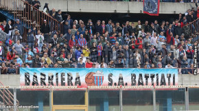 Catania-Trapani 2-2 playoff, i tifosi · Catania - Trapani