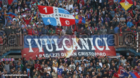 Catania-Trapani 2-2 playoff, i tifosi · Catania - Trapani