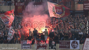Catania-Trapani 2-2 playoff, i tifosi · Catania - Trapani