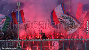 Catania-Trapani 2-2 playoff, i tifosi