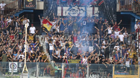 Catania-Cavese 4-0, i tifosi · Catania - Cavese