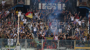 Catania-Cavese 4-0, i tifosi · Catania - Cavese