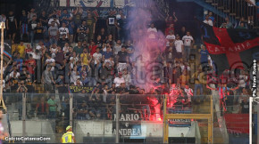 Catania-Cavese 4-0, i tifosi