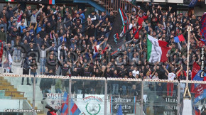Catania-Bisceglie 4-1, i tifosi · Catania - Bisceglie