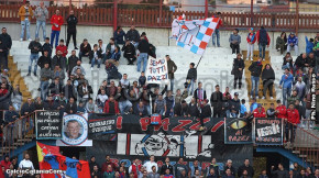 Catania-Bisceglie 4-1, i tifosi · Catania - Bisceglie