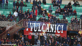 Catania-Bisceglie 4-1, i tifosi · Catania - Bisceglie