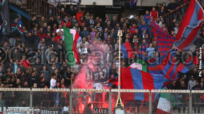 Catania-Bisceglie 4-1, i tifosi · Catania - Bisceglie