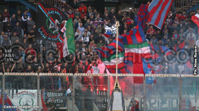 Catania-Bisceglie 4-1, i tifosi · Catania - Bisceglie