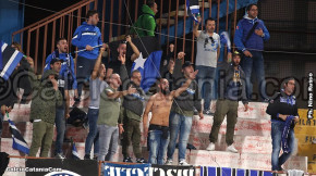 Catania-Bisceglie 4-1, i tifosi · Catania - Bisceglie