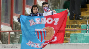 Catania-Bisceglie 4-1, i tifosi · Catania - Bisceglie