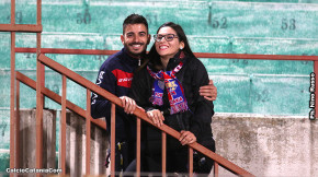 Catania-Bisceglie 4-1, i tifosi · Catania - Bisceglie
