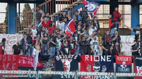 Catania-Cosenza 0-2, i tifosi · Catania - Cosenza