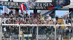 Catania-Cosenza 0-2, i tifosi · Catania - Cosenza