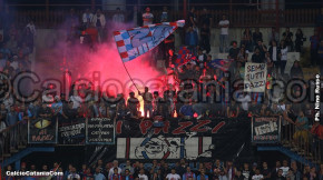 Catania-Fidelis Andria 1-0, i tifosi